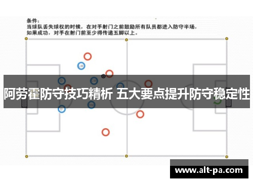 阿劳霍防守技巧精析 五大要点提升防守稳定性